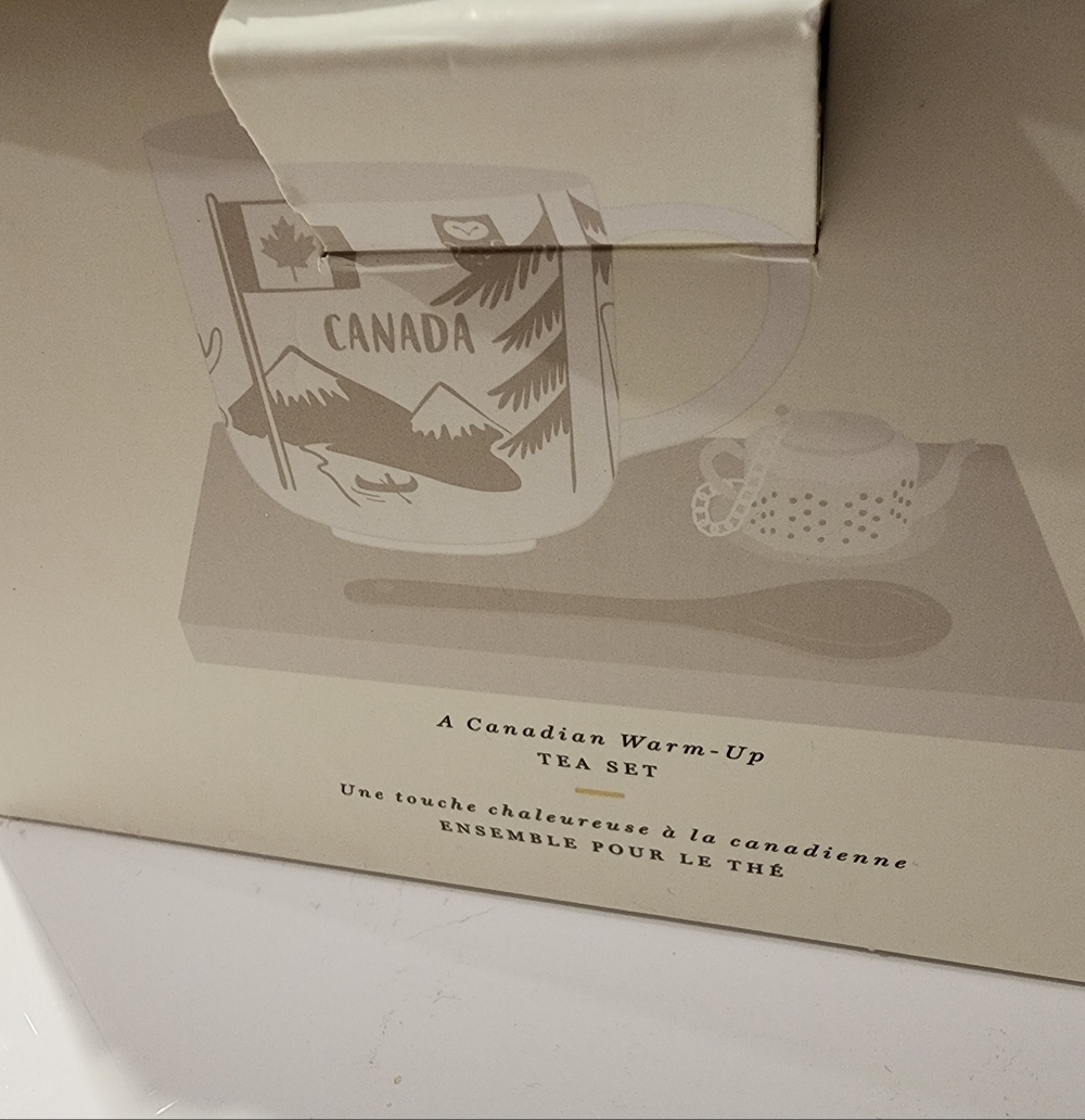 Oh Canada Tea Set - Wooden Tray, Mug, Infusion And Spoon - Picture 2 of 14